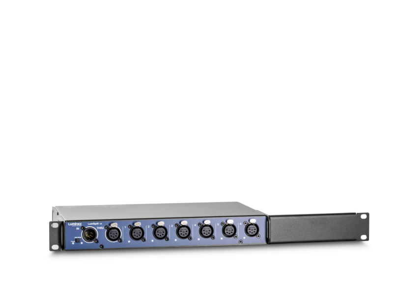 LUMINEX LumiSplit 1.6 Dmx splitter  rozdzielacz dmx 6 portów rack